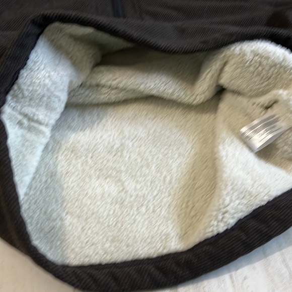 Orvis Brown Fleece lined pullover Size M - Picture 6 of 9